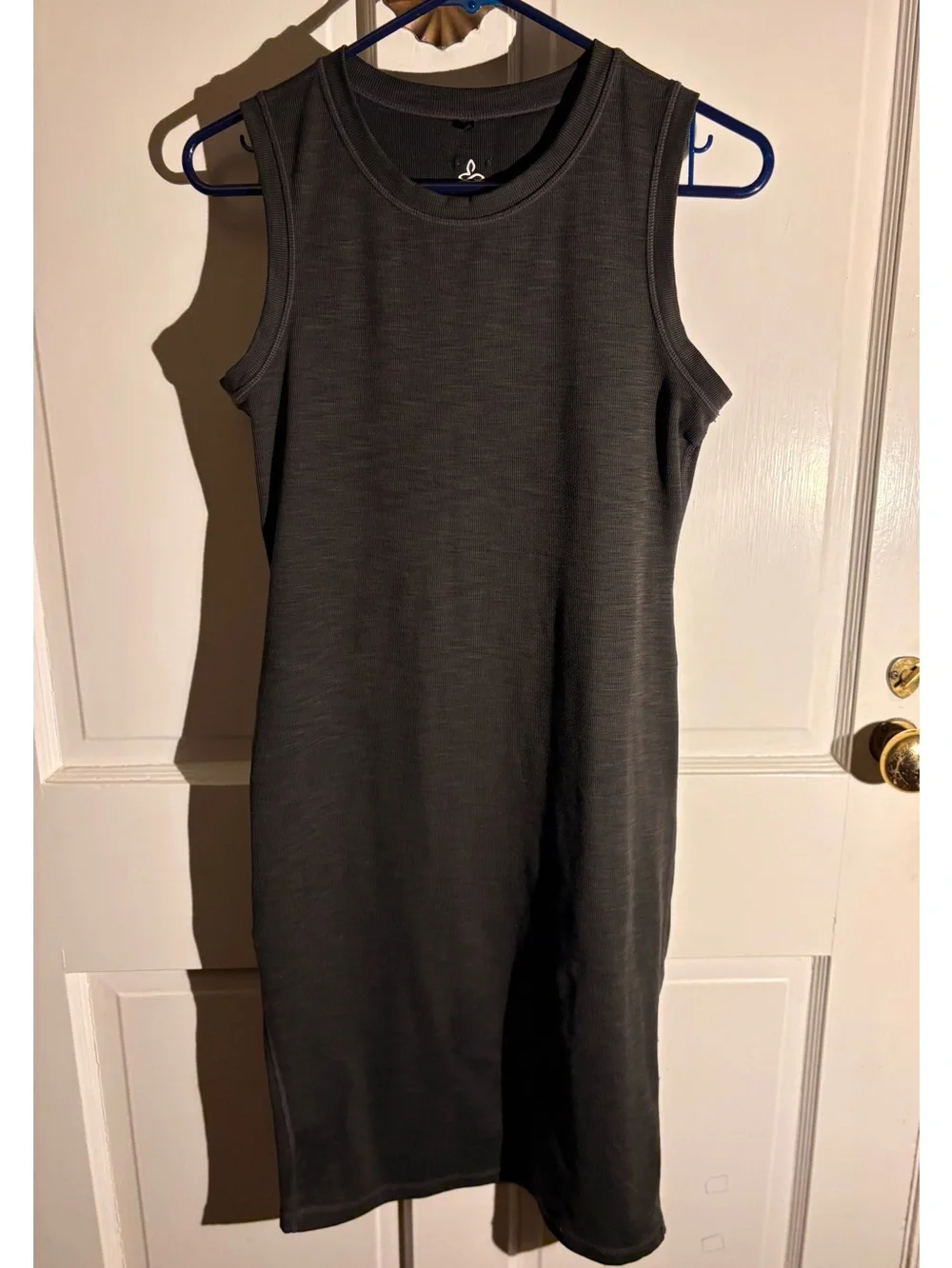 Prana Women’s Dark Gray Casual Sleeveless Dress